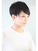 大人女性のまるみある刈り上げスタイル【RENJISHI 】