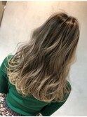 ハニーブロンドグラデーション