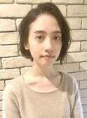 ヘルシーリラックス大人のショートボブ