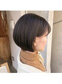 丸みショートボブ