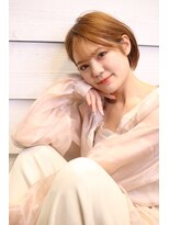 ニューラインギンザ(New-Line 銀座)&nbsp;ベビーバング　ニュアンスカラー