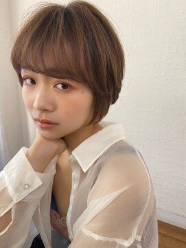 クラン(clan) 前下がりボブ/モテ髪カタログ/小顔に見せるヘア/前髪カット