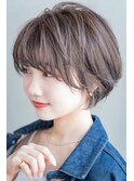 【Kate 大宮】ハンサムショート×ハイトーングレージュ