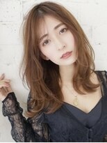 アグ ヘアー トロワ 加古川店(Agu hair trois)&nbsp;抜け感ウェーブ×セミロング