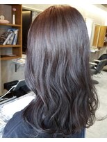 プリームヘアーホワイト(Pleame hair WHITE) ラベンダーブラック