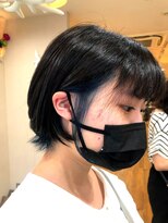 ソルト(Salt)&nbsp;インナーカラーをブルーに！