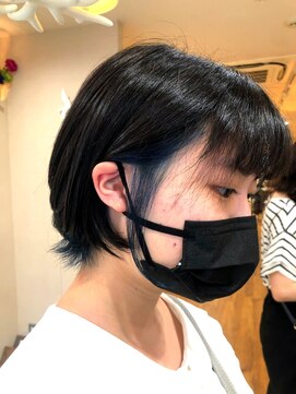 ソルト(Salt) インナーカラーをブルーに！