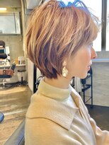 ロビー 表参道(ROBBY)&nbsp;長めショートレイヤー／大人可愛い／表参道／30代40代