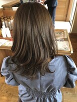 フォレスト ヒル Forest Hill by Genitore 透明感オリーブブラウン/くびれミディアム