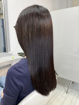 ルスリー 田園調布店(Lsurii) 【田園調布髪質改善】純度100%トリートメント+カット+縮毛矯正