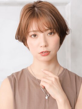 クラッチ 名古屋(CLUTCH) 大人可愛い小顔ツヤ髪くびれショートボブヘルシースタイルA7