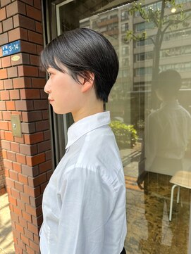 ハマモト 耳かけショートカット