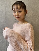 アース 三軒茶屋店(HAIR&MAKE EARTH) 三軒茶屋_レディース_ミディアム_ヘアアレンジ_ヘアセット_小顔