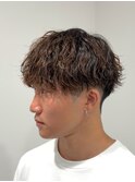 ブラウンカラーと波巻き相性抜群!?