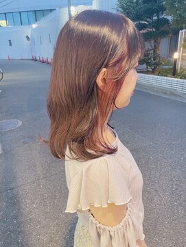 オプティマヘアー(Optima Hair) インナー×ベビーピンク
