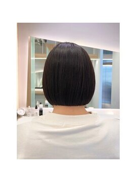 クシュ 所沢東口店(kusyu...) 黒髪/グレーベージュ/レイヤーロング/前髪パーマ/所沢ハイライト