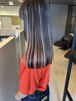 ライリー(riley)&nbsp;筋感インナーカラー