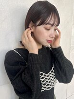 大人外はねヘア/シースルーバング
