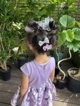 ダブル(W) 【hair salon W】キッズアレンジ