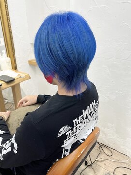 ミッシェル アフロート(michelle afloat) ◆サイドパートブルー◆