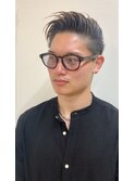 #かきあげスタイル/ツーブロック/20代/30代/40代