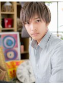 シアーグレージュ束感ショート・ネオウルフc5川口20代30代40代