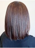 20代30代40代大人可愛い髪質改善カラー肩ラインミディボブ