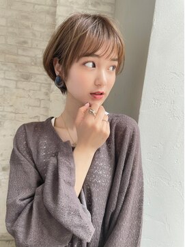 アンバー 池袋(amber) レイヤーボブ/髪質改善/ウェットヘア[池袋駅]