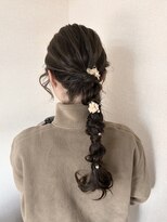 リングケー(Ling K) ヘアセット☆編み下ろし