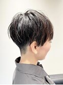 マッシュショート/刈り上げ女子/ツーブロック/ショートカット