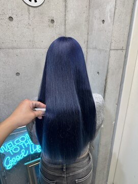 インク 渋谷(INK.) 複雑履歴からネイビー