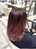 メルティカラー/フェミニンロング/似合わせカット