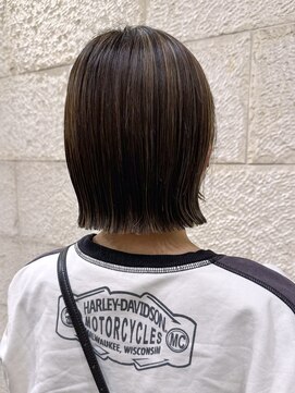 ハピネス 河原町店(Happiness) ワンレンボブ　伸ばしかけボブ　京都美容室　進詩織