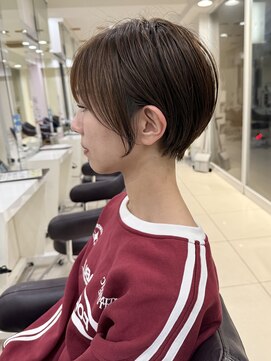 ハピネス 西大寺店(Happiness) ショートカット×ひし形ショートボブ×髪質改善30代40代50代