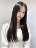 【新規or次回予約】酸性縮毛矯正＋小顔カット＋Mトリートメント　23180円　