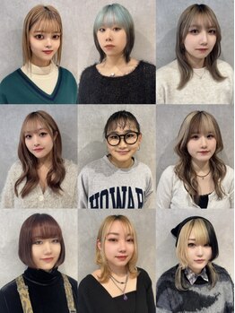 ラック 本厚木店(LUCK)の写真/【女性目線での繊細な技術とセンスで、あなたの魅力を引き出します】(韓国ヘア/似合わせ/本厚木)