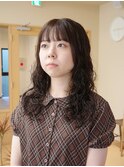 ミディアムパーマ/ワイドバング/鎌倉パーマ/鎌倉美容室
