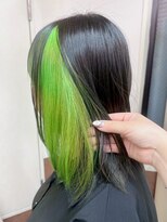 エターナルバイマティーナ(Eternal by MATINA)&nbsp;【ライムグリーン×デザインカラー】池袋美容室