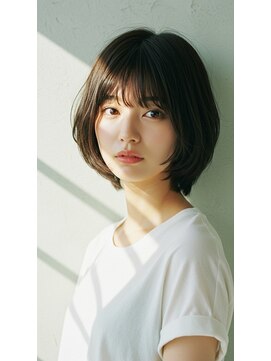 コトナ 越谷店 30代40代50代 大人女性/前髪ありショートボブ／ショートヘア
