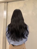 ダリー 円山店(Dali)&nbsp;透明感ブラックで大人艶ロング