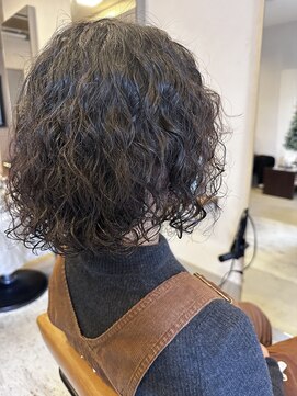 スパイラルパーマ