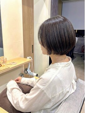 バッカ(BACCA) 首元すっきりで品よくまとまる大人ミニボブ