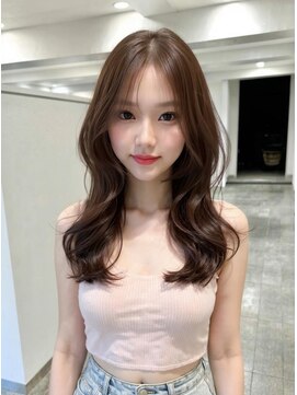 ブロウ ネックス ザ サロン 表参道(VLOW nex the salon) vlow表参道 流れるレイヤーヨシンモリ髪質改善 韓国 長屋