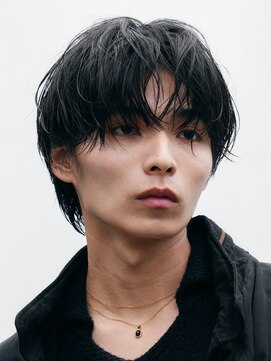 レタッチバイフィフス(RETOUCH by fifth) 原宿ルーズパーマセンターパートスパイラルパーマビジネスヘア