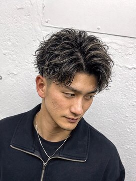 メンズ ラピス(Men's Lapis) 大人パーマ　ツイスパ　縦落ちツイスパ