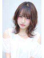 トップシェイプ(TOP SHAPE)&nbsp;ふんわりレイヤーミディ×透明感ブラウン