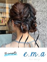 エマヘアデザイン(e.m.a Hair design)&nbsp;ツインアレンジ