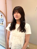 メルト 西梅田店(melt)&nbsp;オリーブブラウン×ゆるパーマ