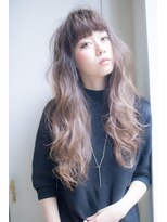 ロンドアベニール 北千住(Lond avenir)&nbsp;【lond  本田奈穂美】柔らかグレージュロングスタイル