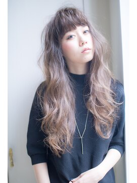 ロンドアベニール 北千住(Lond avenir) 【lond 本田奈穂美】柔らかグレージュロングスタイル